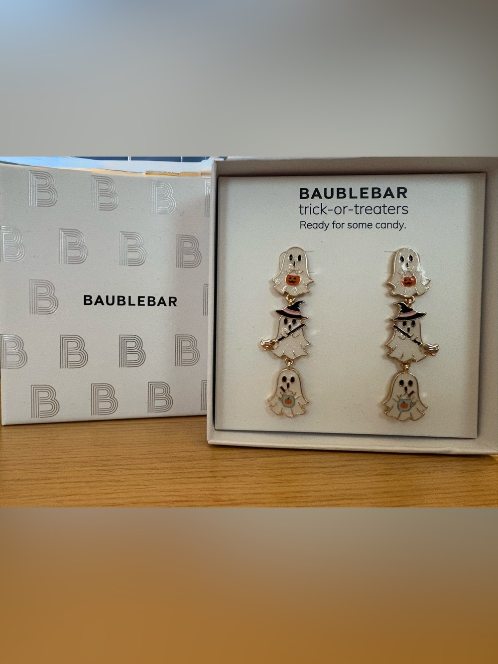 BaubleBar Ghost Drop Earrings